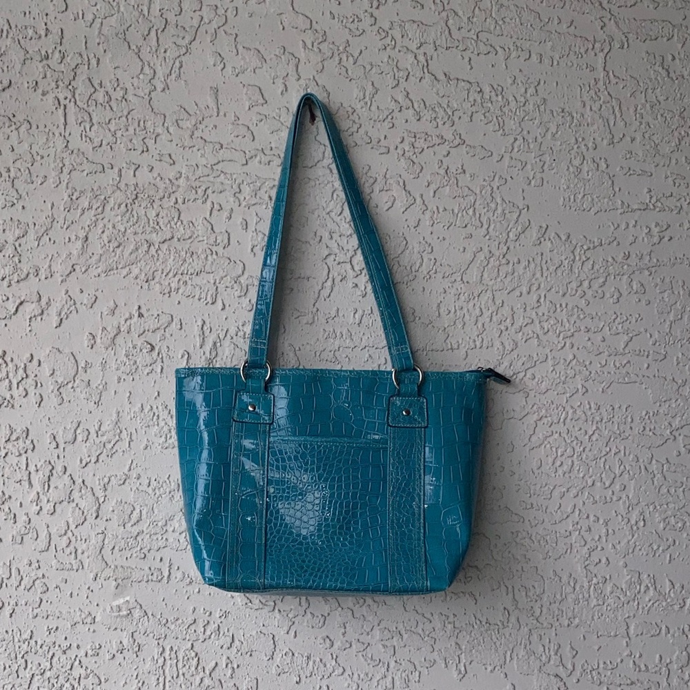 Blue purse